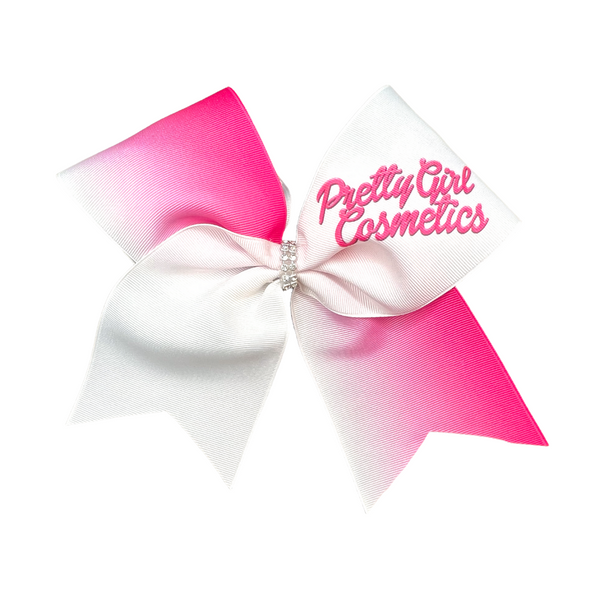 Custom Sublimated Cheer Bow, Cheer and Dance Makeup