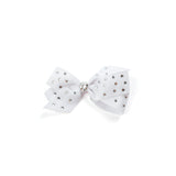 3" Rhinestone Studded Grosgrain Hair Bows