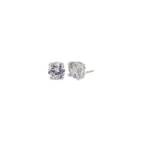 10mm Cubic Zirconia Solitaire Earrings