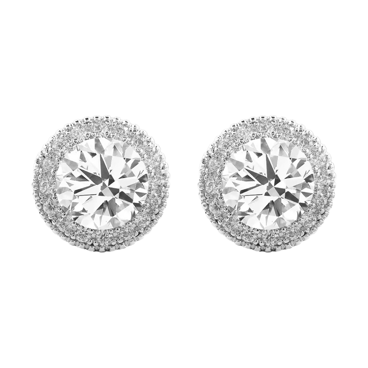 Crystal Stud Earrings Dance Accessories