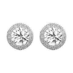 Crystal Stud Earrings Dance Accessories