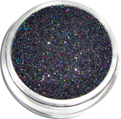 Black Holographic Glitter-Holographic Glitter