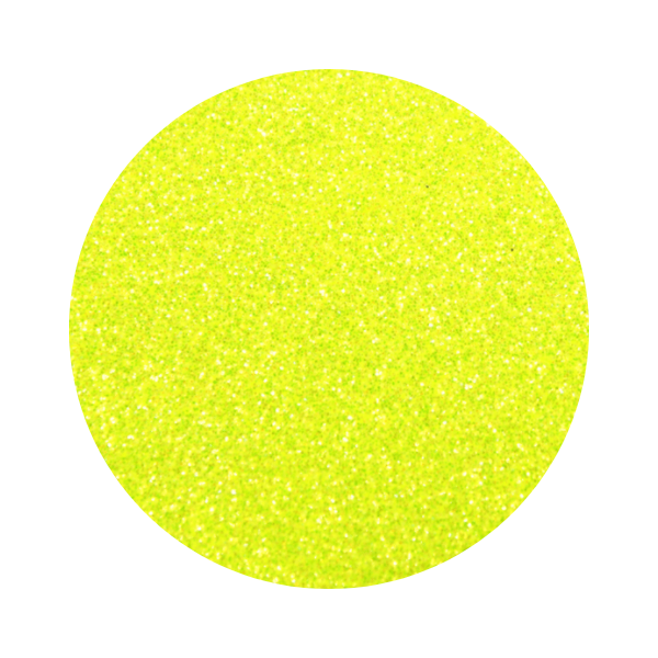 Neon Yellow Glitter