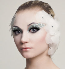 White Swan Eye Sticker